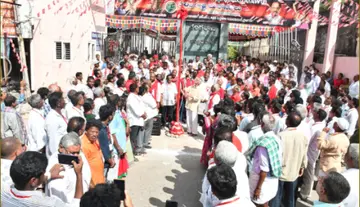 Day 2 – ఎపి వ్య.కా.స రాష్ట్ర మహాసభలు – ఘనంగా జెండా ఆవిష్కరణ