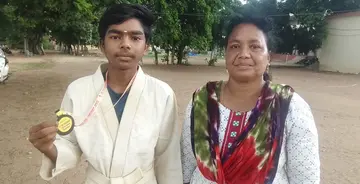 రాష్ట్రస్థాయి జూడో పోటీల్లో చాగల్లు విద్యార్థికి కాంస్య పతకం