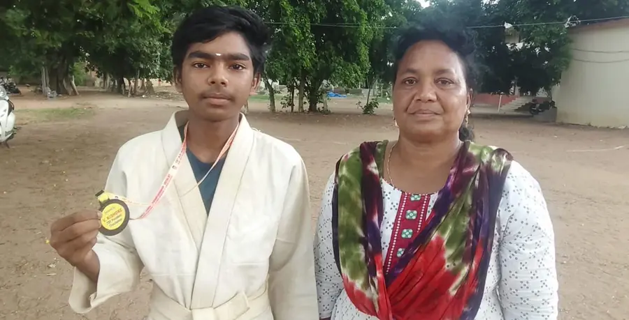 రాష్ట్రస్థాయి జూడో పోటీల్లో చాగల్లు విద్యార్థికి కాంస్య పతకం