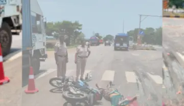 Milk tanker hits bike – Woman dies
