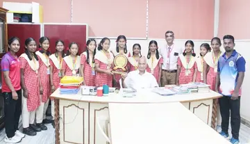 Sri Prakash Under-19 Girls' Kho-Kho Team Qualifies for National Level