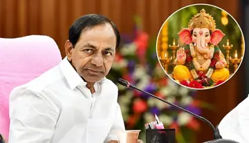 Vinayaka Chavithi greetings to the people of the state: KCR