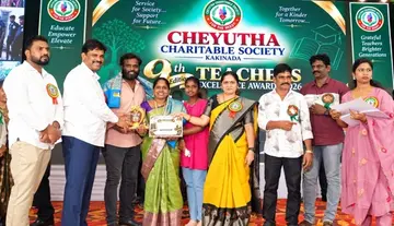 State-level Excellence Award for Teacher Sujatha