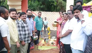 Minister inaugurates water tank worth Rs 81.90 lakh in Annaipeta.