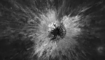 NASA discovers huge crater on the moon