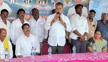 Sub-junior state-level football competitions in Mylavaram