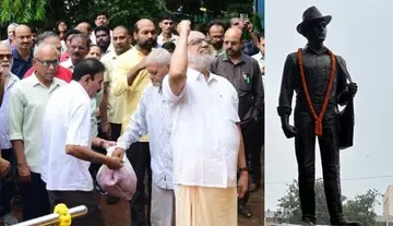 CPI(M) leaders pay tribute to revolutionary hero Bhagat Singh.