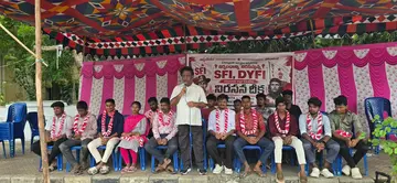 nta sfi, dyfi dharna