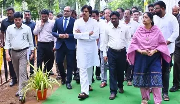 Deputy CM Pawan lays foundation stone for modernization of protected drinking water scheme.
