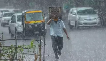 Rain accompanied by lightning in AP today.