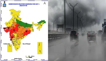 Heavy rains across the country – warnings issued for several states.