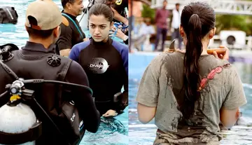 20 hours in the water... a huge challenge: Rashmika on 'Maysa'