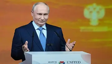 Massive victory for Putin's party in Russian parliamentary elections.