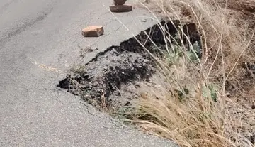 The Chinnaventhurla–Bestavemula road has turned into a death trap.