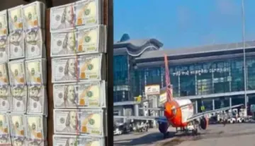 Large quantity of foreign currency seized at Shamshabad Airport