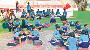 school children