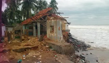 A home lost to the sea a life turned to tears