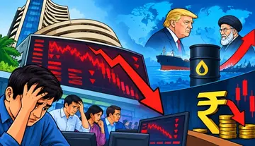 Sell-off storm in markets – Sensex crashes.