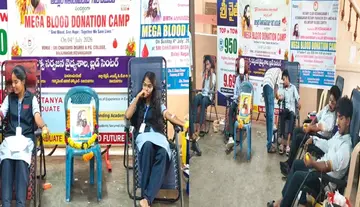 SFI Mega Blood Donation Camp on Alluri's Birth Anniversary