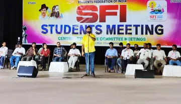 SFI National Committee meetings held enthusiastically in Visakhapatnam.