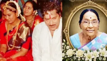 Wife of handsome actor Sobhan Babu passes away.