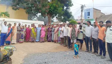 Claims that we are handing over land for the cargo airport are false propaganda: Affected farmers of Bethalapuram.
