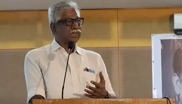 Speech by V. Srinivasa Rao on the topic 'Youth Power in the Political Arena'