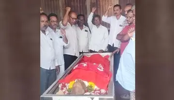 Salute to Comrade Vajendla Hanumantha Rao.