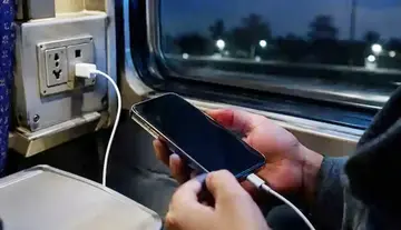 Ban on charging devices on trains at night