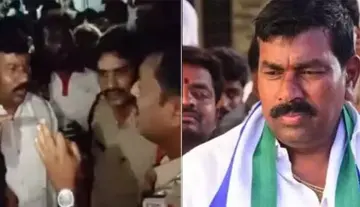 YCP MLA Virupakshi arrested.