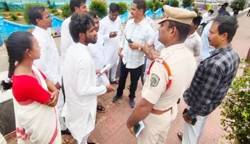 University management and police summoned tribal students with the promise of awarding degrees, only to stop them outside.
